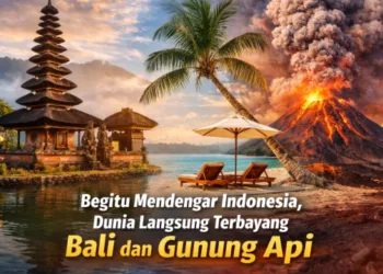Begini Persepsi Warga Dunia Saat Mendengar Nama Negara: Indonesia Langsung Identik dengan Bali dan Gunung Api