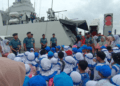 KRI Halasan-630 Disulap Jadi Laboratorium Laut Mini, Tanamkan Nasionalisme Sejak Usia Dini