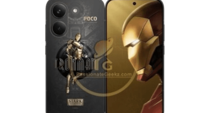 Poco X8 Pro Iron Man Edition.(giz)