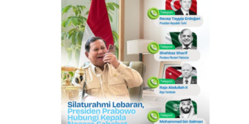 Diplomasi Idulfitri Prabowo: Dari Takbiran hingga Telepon ke Para Pemimpin Dunia Islam, Indonesia Perkuat Persaudaraan Global