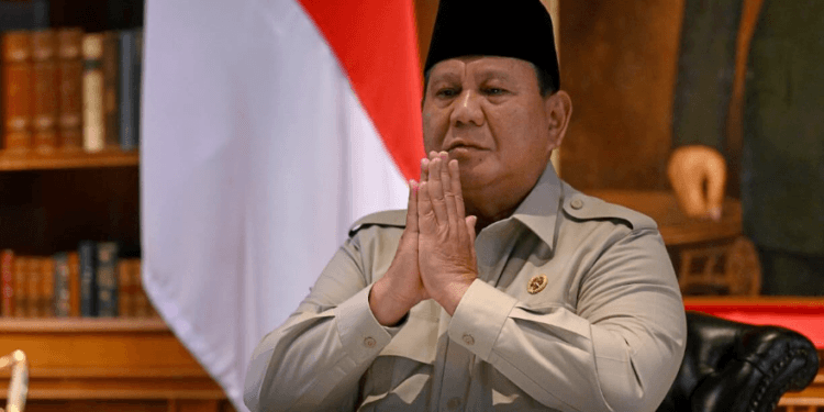 Presiden Praboso Subianto.(Presidenri)