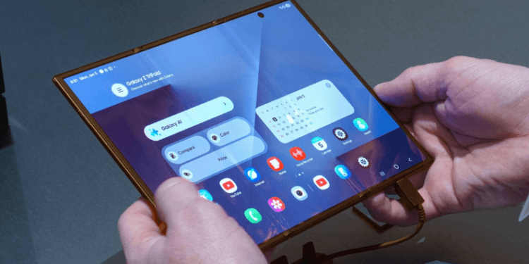 Samsung Galaxy Z TriFold.(gsm)