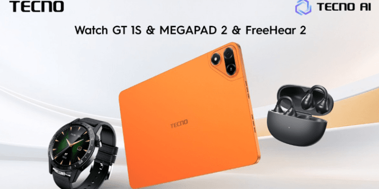 Tecno Watch GT 1S, MEGAPAD 2, dan FreeHear 2.(gsm)