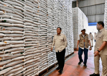 Sidak Presiden Prabowo di Gudang Bulog: Stok Penuh, Distribusi Diawasi Ketat, Ketahanan Pangan Indonesia Diperkuat