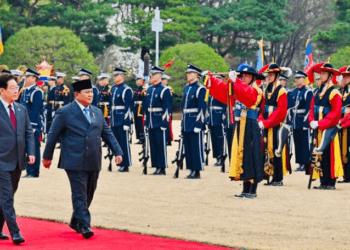 Disambut Upacara Megah: Presiden Prabowo dan Presiden Lee Bangun Aliansi Strategis Baru untuk Ekonomi Indo-Pasifik