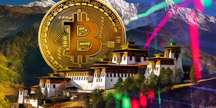 Ilustrasi Bitcoin di Bhutan.(ce)