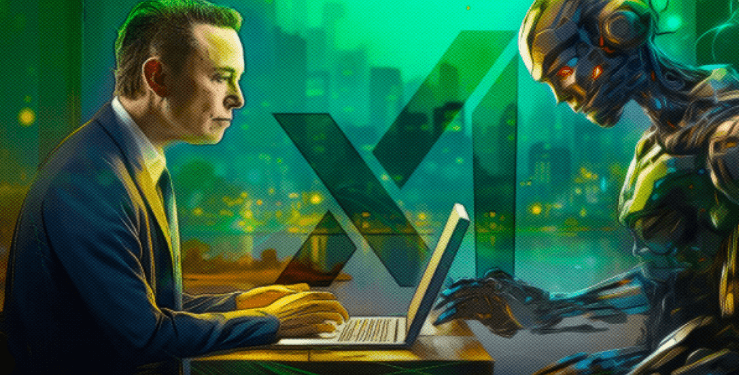 Ilustrasi Elon Musk terkait Artificial Intelligence.(ce)