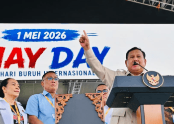 Gebrakan di Hari Buruh: Presiden Prabowo Bentuk Satgas PHK, Bangun Sejuta Rumah, hingga Jamin Nelayan Lebih Sejahtera