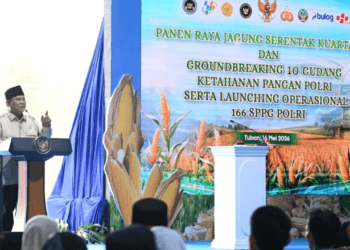 Perkuat Ketahanan Pangan Nasional, Presiden Prabowo Resmikan 10 Gudang Raksasa Polri dan 166 SPPG