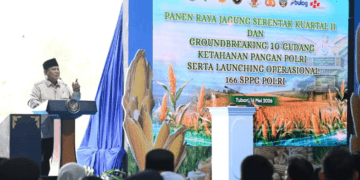 Perkuat Ketahanan Pangan Nasional, Presiden Prabowo Resmikan 10 Gudang Raksasa Polri dan 166 SPPG