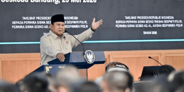 Presiden Prabowo Cetak Sejarah di Bandung: Ribuan Perwira TNI-Polri Dapat Pembekalan Langsung dari Presiden Aktif