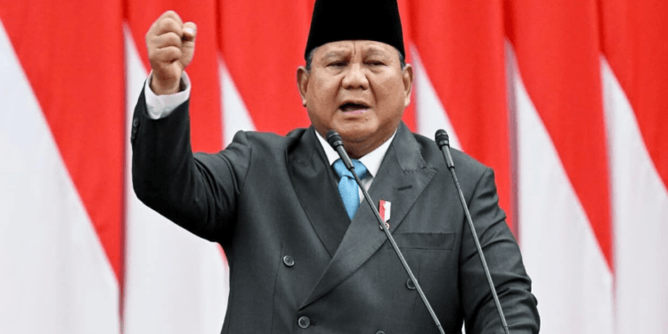 Presiden Prabowo Subianto berpidato pada Rapat Paripurna DPR RI di Gedung Nusantara MPR/DPR/DPD RI, Jakarta, Rabu, 20 Mei 2026.(Presidenri)