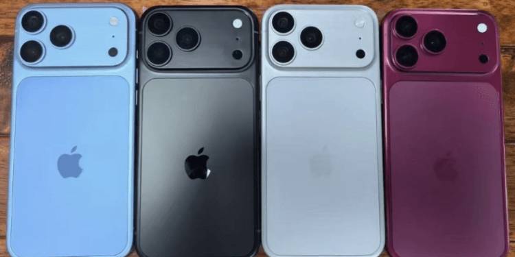 Warna baru iPhone 18 Pro.(gsm)