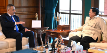Presiden Prabowo Terima Menlu Türkiye di Hambalang, Palestina dan Stabilitas Timur Tengah Jadi Fokus Pembahasan