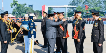Presiden Prabowo Berikan Penghargaan Tertinggi kepada Jajaran Polri di HUT Bhayangkara ke-80