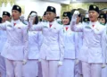 Tim Paskibraka “Indonesia Berdaulat” Siap Kibarkan Sang Merah Putih di Istana Merdeka