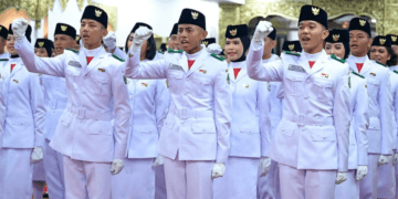 Tim Paskibraka “Indonesia Berdaulat” Siap Kibarkan Sang Merah Putih di Istana Merdeka