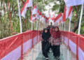 Dulu Harus Naik Getek hingga Berenang, Kini Warga Bisa Menyeberang dengan Mudah Berkat Jembatan