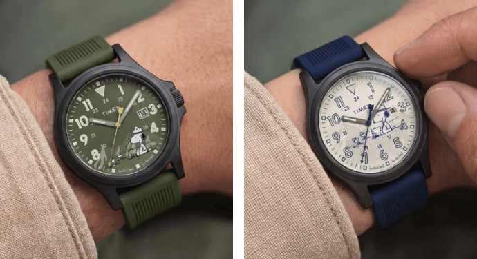 Timex Rilis dua jam tangan Peanuts terbaru.(giz)