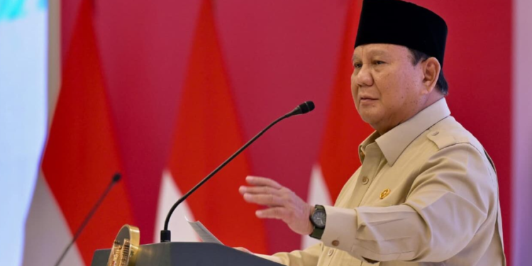 Presiden Prabowo Subianto.(Presidenri)