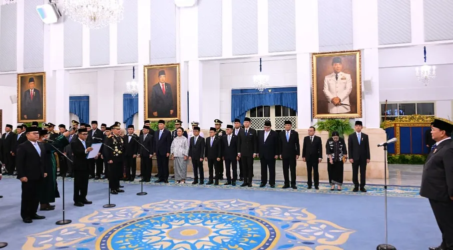 Berikut Nama-Nama Pejabat yang Dilantik Presiden Prabowo pada 1 Oktober 2026: Dari Kapolri, KSP, Hingga Menteri dan Wamen