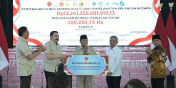 Presiden Prabowo Saksikan Penyerahan Kekayaan Negara Rp13,24 Triliun dan 259 Ribu Hektare Kawasan Hutan kepada Negara
