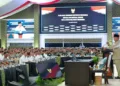 Presiden Prabowo Sampaikan Taklimat Kepada 800 Perwira Tinggi TNI-Polri Tentang Situasi dan Tantangan Bangsa