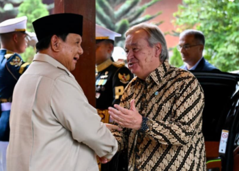 Presiden Prabowo Sambut Sekjen PBB di Hambalang: Perkuat Dialog Indonesia dan PBB Hadapi Tantangan Global